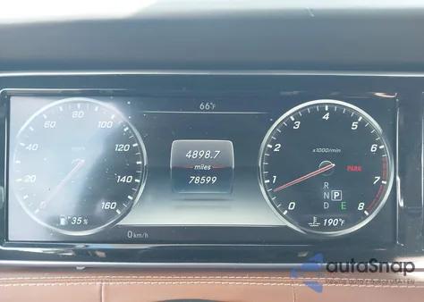 2017 Mercedes-Benz S 550 из США, поврежденный, VIN WDDXK8CB0HA021544